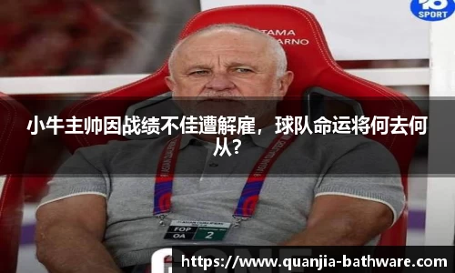 小牛主帅因战绩不佳遭解雇，球队命运将何去何从？